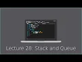 CSE 116 Lecture 28 Stack and Queue