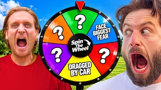 Mystery wheel forfeit challenge vs best friend