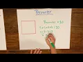 Third Grade Finding Missing Sides From Perimeter