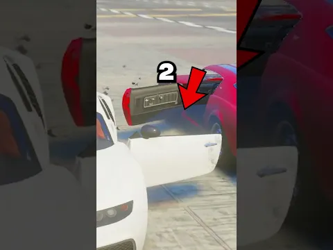QUE PASA SI 2 PUERTAS SE CHOCAN EN GTA  #gta #gta5 #gtav #gtarp#espacio #humor #gtaonline #gta6