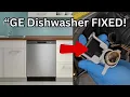 GE Dishwasher Stops Clean This Sensor