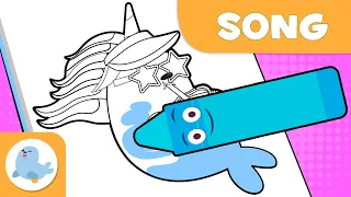 Learn Colors by Coloring 🎨🌈 The COLORS Song