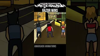 NFS MOST WANTED RAZOR BMW M3 GTR ENTRANCE NINE THOU 