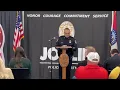 Memorial Service Remembering 1 year ago Ofc Jake Reed Day in the City of Joplin