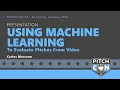Using Machine Learning To Evaluate Pitches From PitchCon