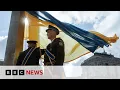 Download Lagu Russia says Ukraine launched drone attack on nuclear site as Kyiv marks independence day | BBC News