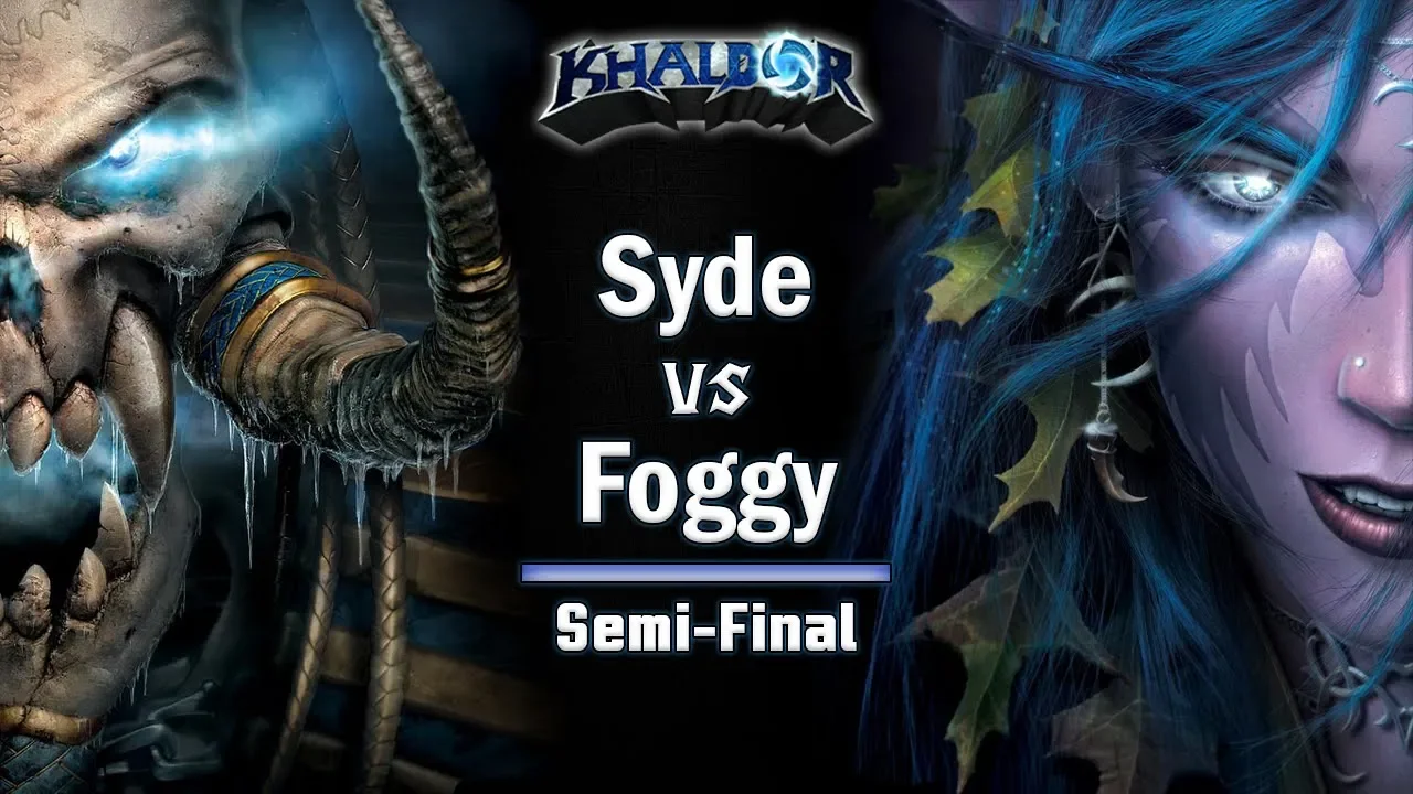 ► WarCraft 3 - Syde (UD) vs. Foggy (NE) - Endgame Gear Masters