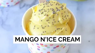 Mango Ice Cream in a Blender Recipe ไอศรีมมะม่วงง่ายสุดๆ Hot Thai Kitchen. 