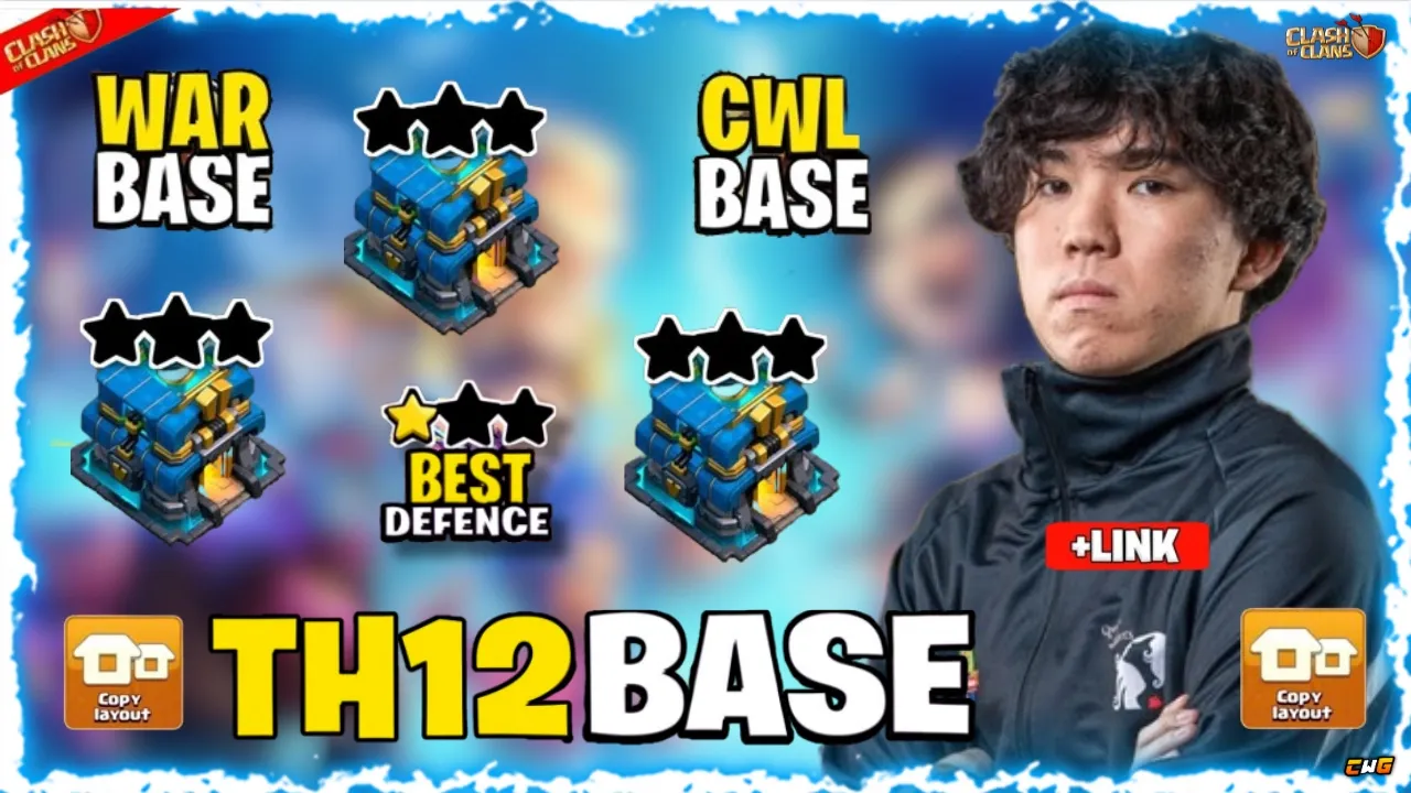 TOP 10! BEST Town Hall 12 (TH12) Base Layout + Copy Link 2025 | NEW TH12 WAR BASE | Clash of Clans TOP 10! BEST Town Hall 12 (TH12) Base Layout + Copy Link 2025 | NEW TH12 WAR BASE | Clash of Clans