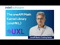 The oneAPI Math Kernel Library oneMKL Intel Software