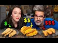 Frozen vs Fast vs Fancy Food Taste Test ft Kat Dennings