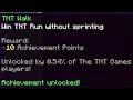 How to get the achievement TNT Walk Hypixel Achievement Guide