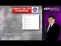 Display XML File in Browser in ASP Net C