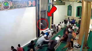 Jamaah Sholat Tarawih Berhamburan! Tiba-tiba Muncul Peristiwa Tak Terduga di Masjid!