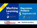 Regression LAB in python for data science