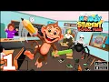 Monkey Student School Prank - New Mobile Gameplay Part 1