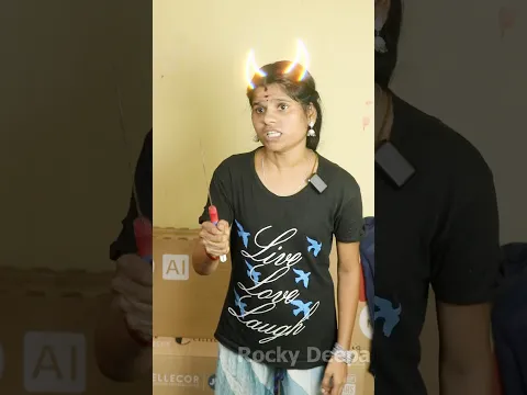 பொண்டாட்டி 😁 ராட்சசியா மாறிட்டா...🤣💯 #viral #comedy #suncomedy #tamil #trending #funny #shorts