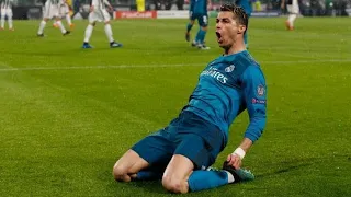 جميع اهداف كريستيانو رونالدو في اخر موسم له مع ريال مدريد 2017 18 44 هدف بتعليق عربي 