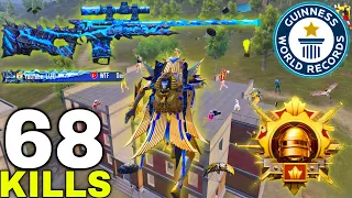 68 Kills! 😍 NEW BEST SNIPER GAME PLAY TODAY in NEW MODE w/ p90+AMR 🔥 PUBG MOBILE-BGMI