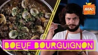 Carne de panela: Mohamad ensina como fazer sua versão de boeuf bourguignon | Mohamad no Nhac