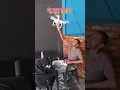 Drone takeoff failed and dji phantom 4 pro drone crash