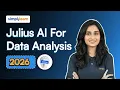 Julius AI For Data Analysis Julius AI Tutorial How To Use Julius AI Julius AI Simplilearn
