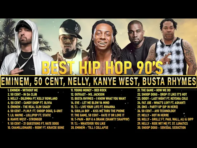Download MP3 Best Hip Hop 2000's | Eminem | 50 Cent | Nelly | Kanye West.