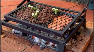 Como hacer una Parrilla Giratoria | Homemade Rotating Grill