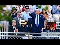 Donald Trump and Melania cheer on son Barron at his high school graduation
