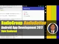 Latest Android App Development How to Use Radio Group and RadioButton