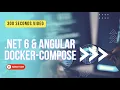 Docker compose for angular and net 6 in 5 minutes