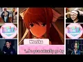 Let's Players Reaction To Monika Knowing Their (Real/Steam) Name | Doki Doki Literature Club