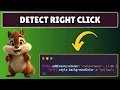 How to Detect Right Click in Javascript