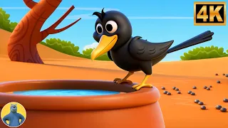 एक कौवा प्यासा था, Ek Kauwa Pyasa Tha, Hindi Stories and Kids Rhymes