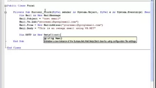 Synapseindia Dot NET Development Tutorial 24 Sending An Email Visual Basic