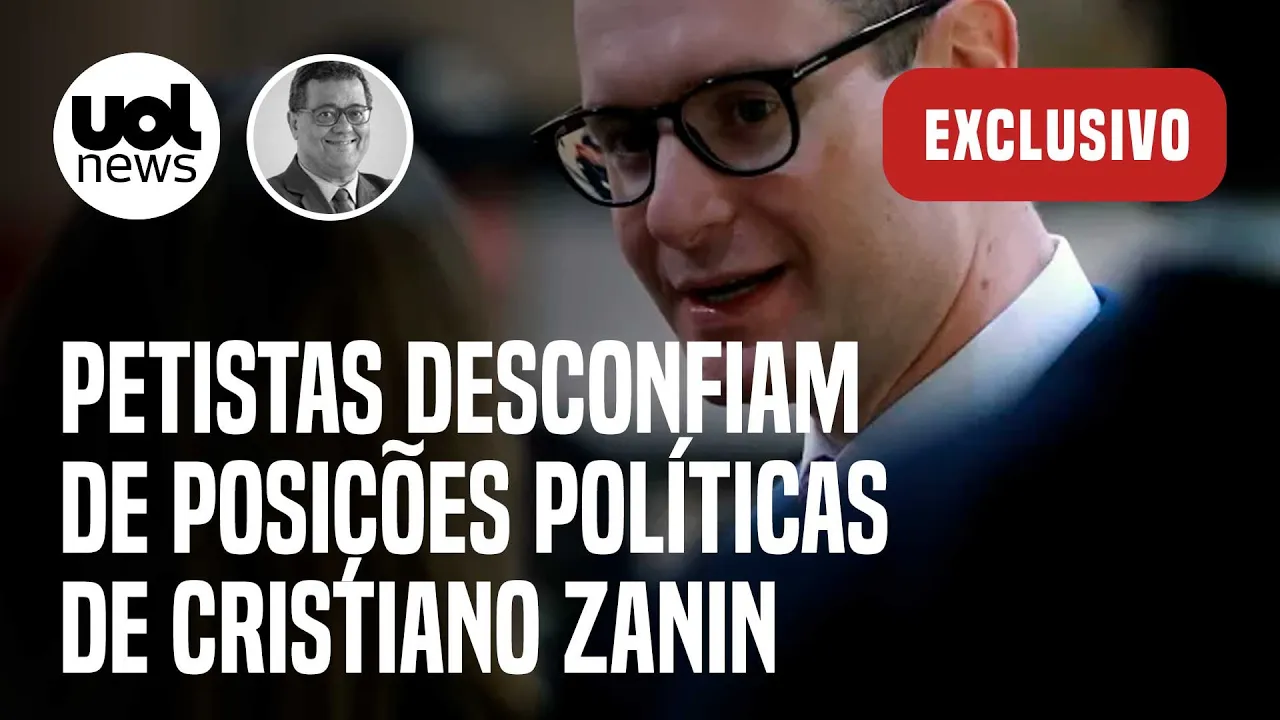 Petistas desconfiam de posições políticas de Zanin e temem que ele seja conservador, diz Tales Faria