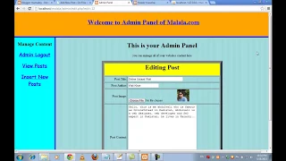 Admin Panel and Complete Website Php mysql Hindi Part 20