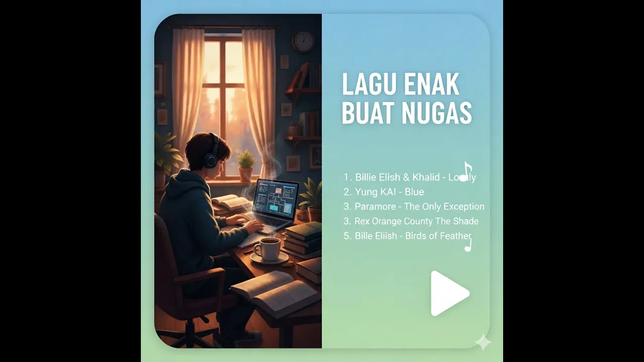 Lagu enak buat nugas billie eilish & khalid lovely