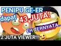 Lagu Penipu udah GE-ER dapet 43 juta. Eh \