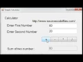 Calculator in VB NET