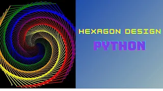 How to Draw a Hexagon in Python by using Turtle Graphics Drawing ModuleTutorial Code Problem