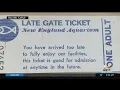 New England Aquarium Accepts Ticket That Was Issued 38 Years Ago