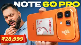 infinix note 60 pro unboxing u0026 first look 1 5k 144hz amoled sd 7s gen 4 6500mah 28 999