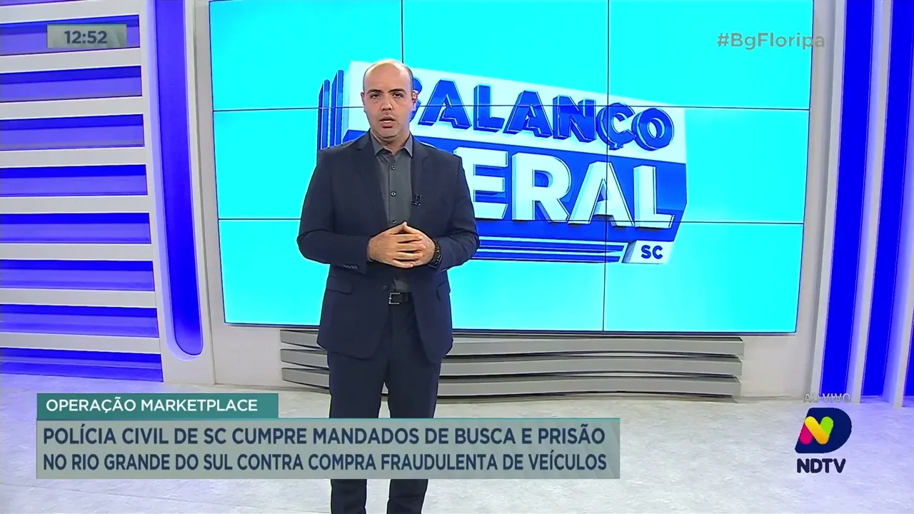 Polícias Civis de SC e RS deflagram a operação 'marketplace' nesta quarta-feira