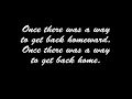 Golden Slumbers, The Beatles lyrics