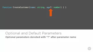 05 09 Optional and Default Parameters