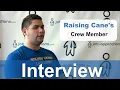 Raising Cane s Interview - Crew Member