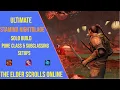 Best Stamina Nightblade Solo Build for ESO Update 49 - Pure Class and Subclassing Setups
