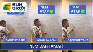 NEM DAH JADI SEJARAH KINI ATAP MEMBUKA ARAH UNTUK RAKYAT PASANG SOLAR DI RUMAH DAN JIMAT