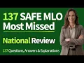 SAFE MLO Most Missed Questions Federal Law TRID Ethics Uniform State Content Review